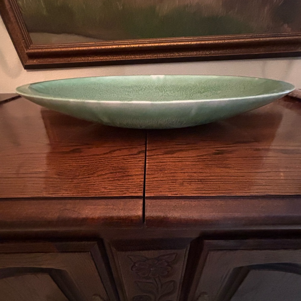 Elegant Green Ceramic Bowl